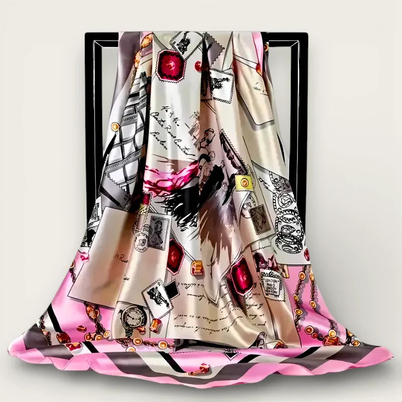 Large Pink Scarf
