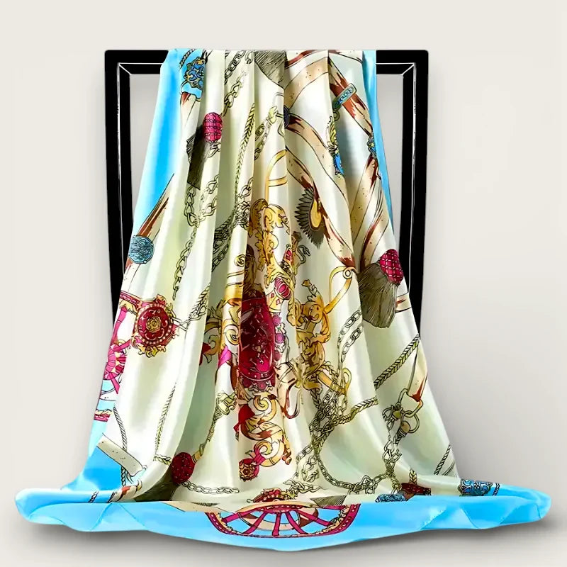 Large Turquoise Scarf