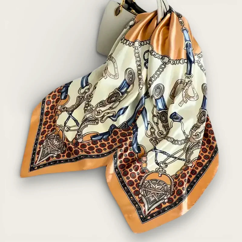 Large Vintage Scarf
