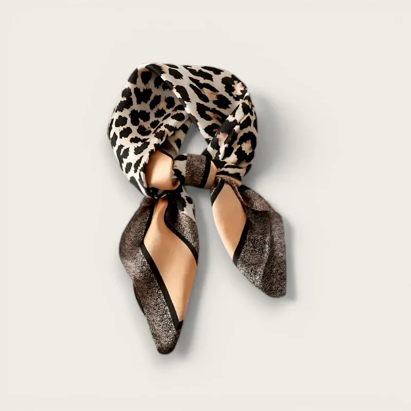 Leopard Head Scarf