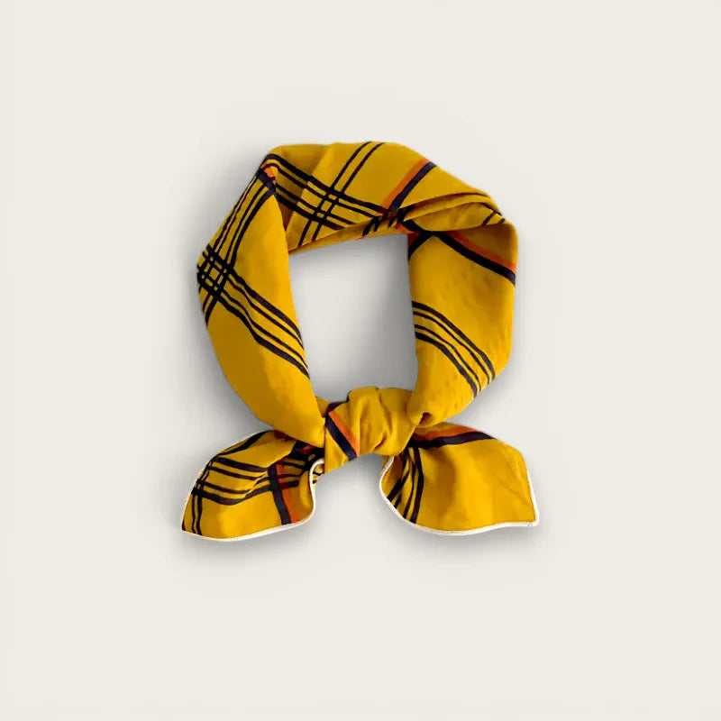 Mustard Cotton Scarf