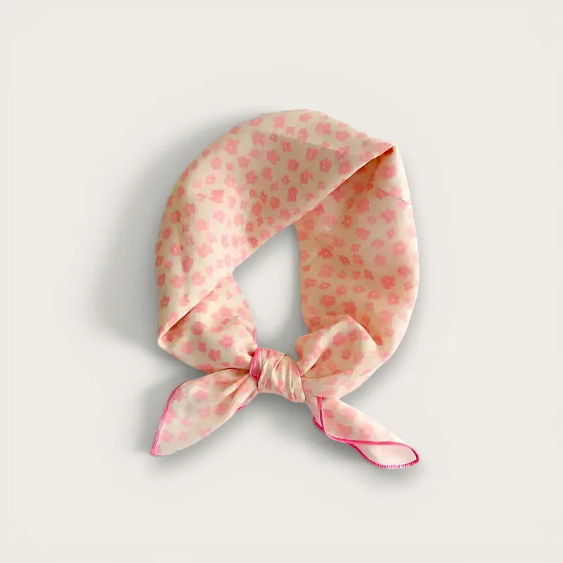 Pink Cotton Scarf
