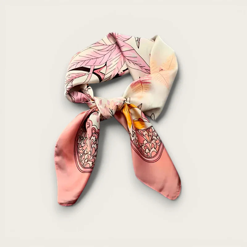 Pink Square Scarf