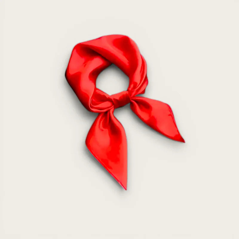 Plain Red Scarf