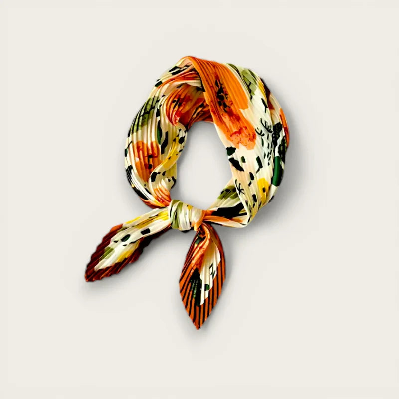 Pleated Neck Scarf
