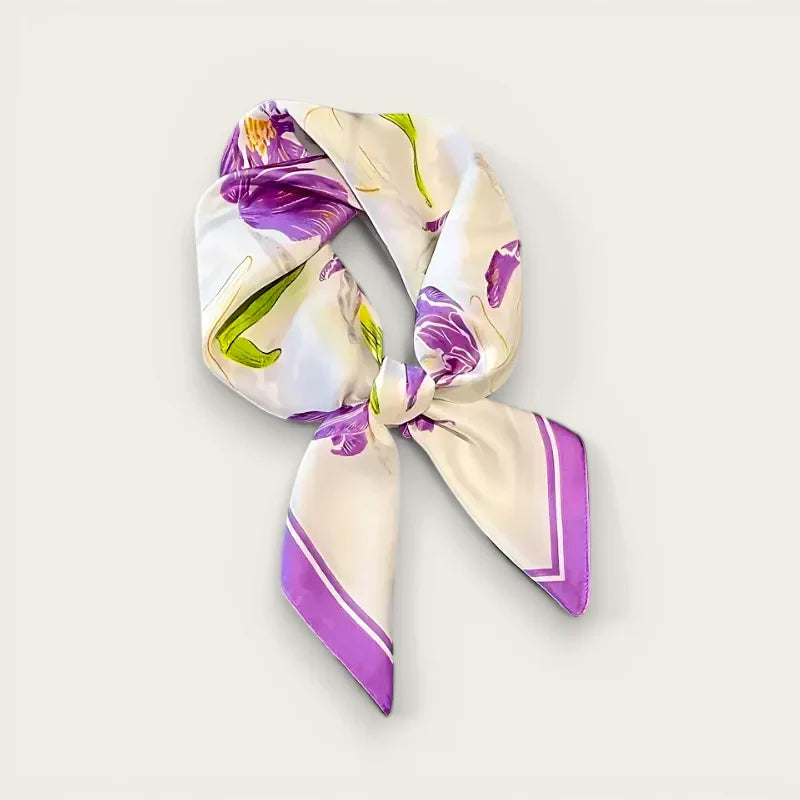 Purple Head Scarf