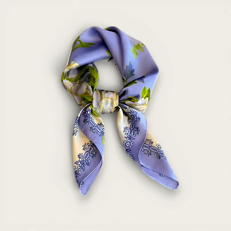 Purple Square Scarf