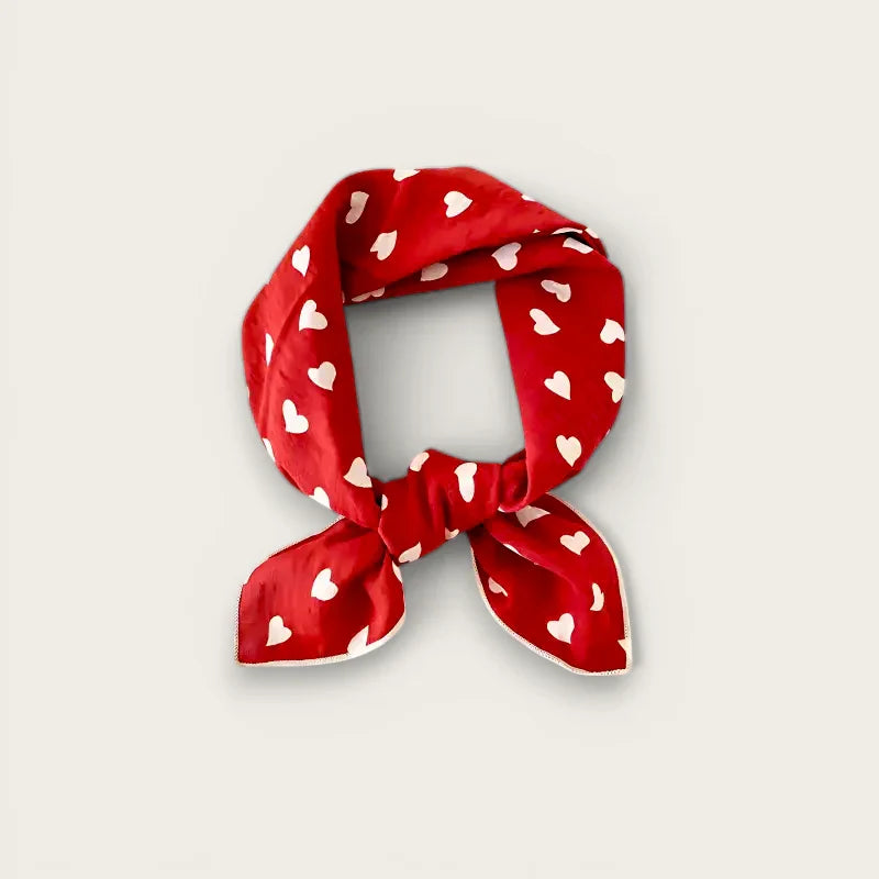 Red Cotton Scarf