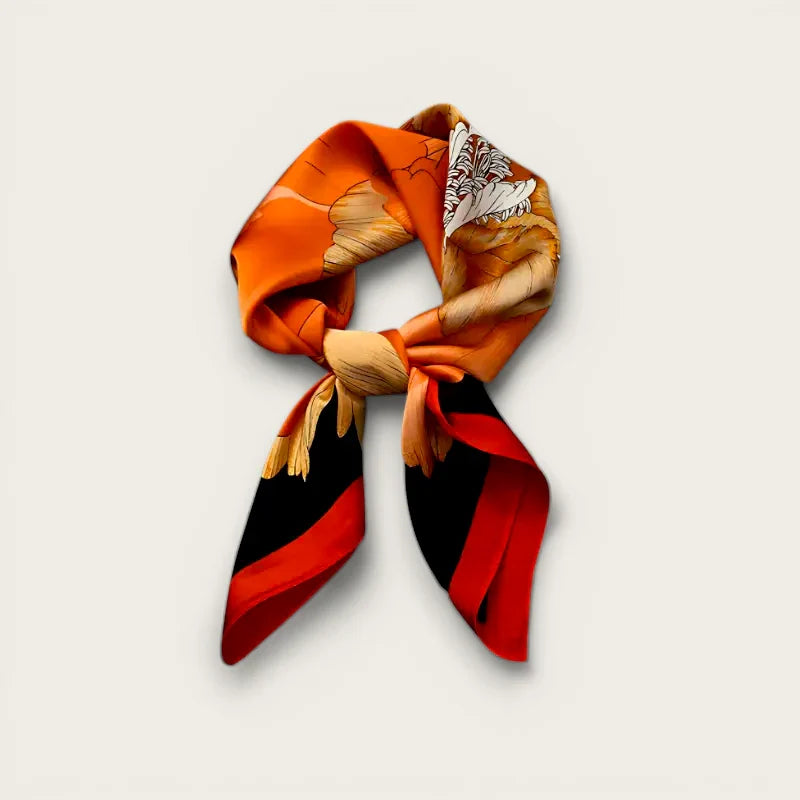 Red Orange Scarf