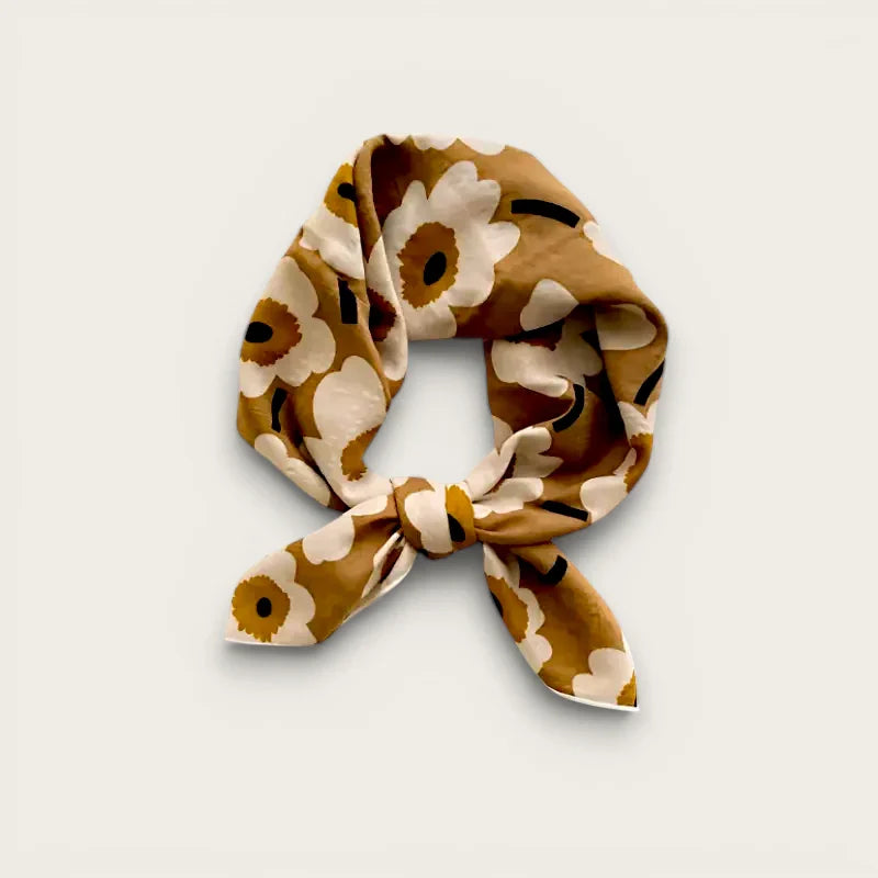 Small Cotton Square Scarf
