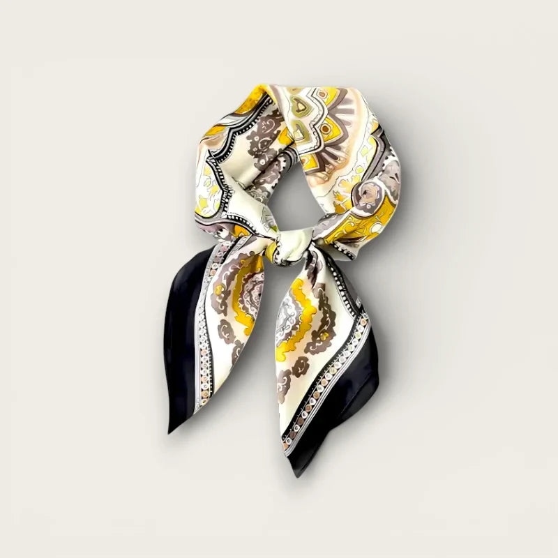 Small Silk Hair Scarf