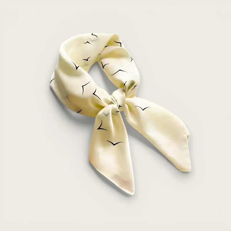 White Head Scarf