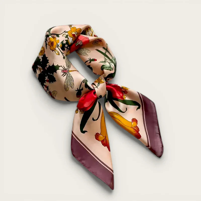 Womens Chic Silk Scarf