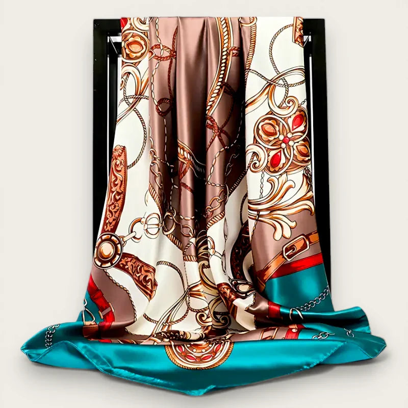 Womens Large Square Scarf