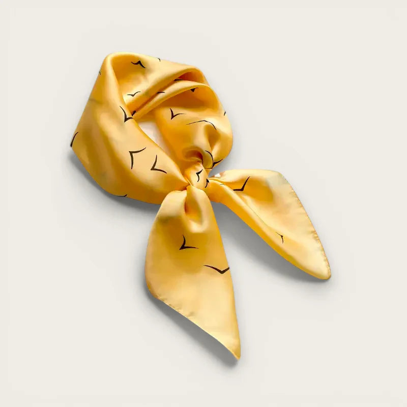 Yellow Head Scarf