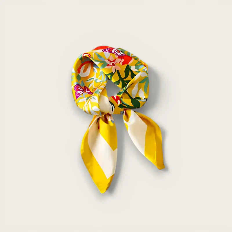Yellow Square Scarf